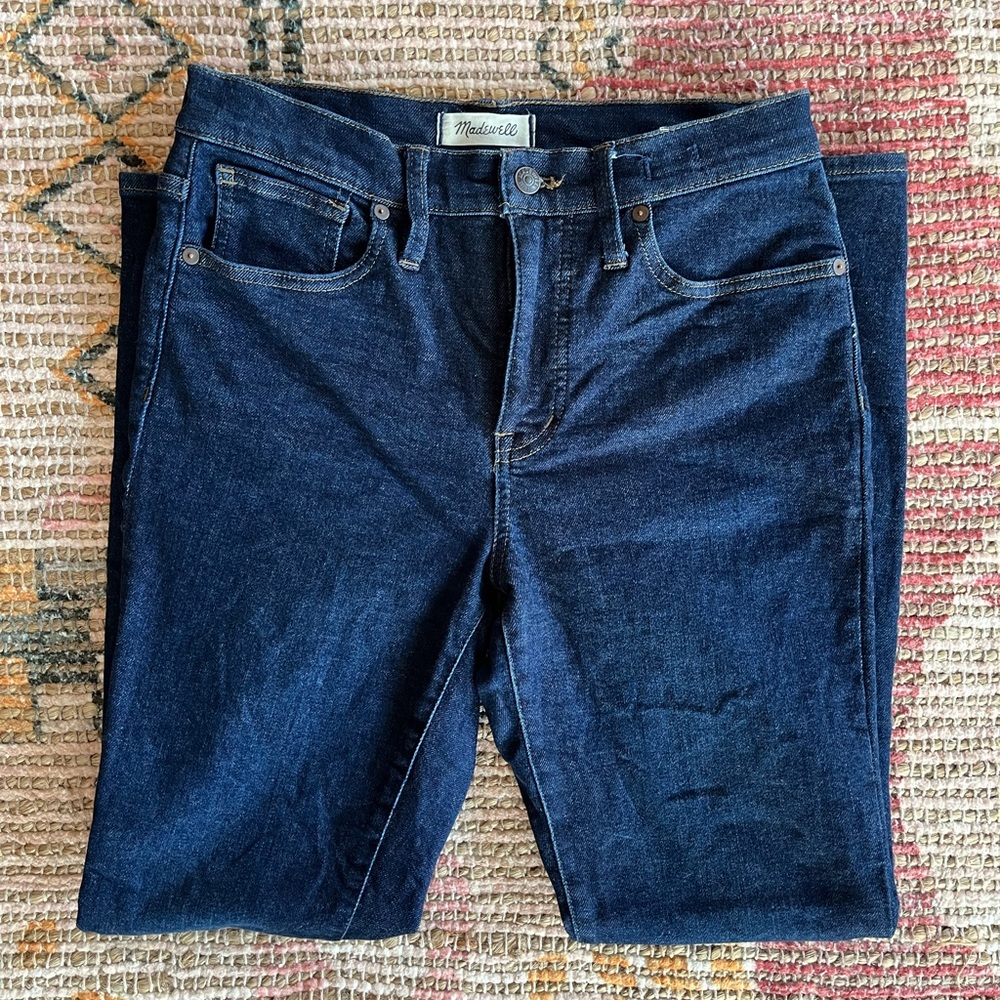 Madewell 9" Mid-Rise Skinny Jeans 28